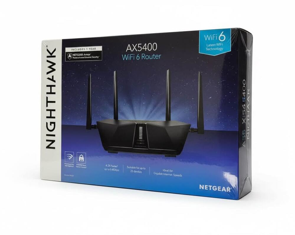Netgear Nighthawk AX5400 AX6 WiFi 6 Router